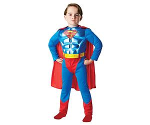 Rubie's Official Déguisement pour Enfant DC Comics Batman Torse métallique Superman