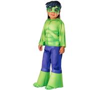 Rubies Official Marvel Spidey and His Amazing Friends Hulk Classic Toddler Costu
