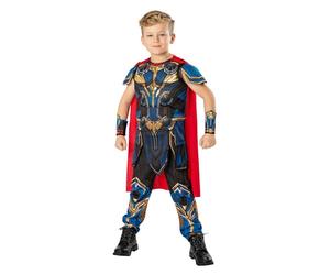 Rubies Official Marvel Thor: Love and Thunder Thor Deluxe Child Costume, Kids Fancy Dress