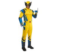 Rubies Official Marvel Wolverine Costume, Adult Superhero Fancy Dress