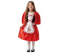 Rubie's Official Red Riding Hood, Child Costume, Book Day Character Capote d'équ