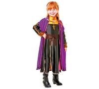 RUBIE'S Officiel Disney La Reine des Neiges 2, Robe Anna Premium, Costume Enfant, Multicolore, Moyen 5-6 ans