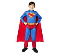 Rubies Officiële DC Superman kostuum, kinderen superheld verkleedkleding, maat 9