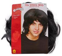 Rubie's Officielle 70 's Cormoran Perruque Noir Taille Unique Adulte