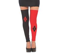 Rubie's Collants cuisse haute Harley Quinn – Officielle – Accessoire de costume – Adultes