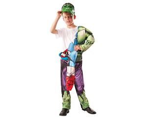 Rubie's Officielle Marvel Avengers Assemble Deluxe Hulk pour Captain America, Enfant, Costume - Medium