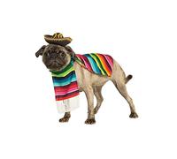 Rubies Officielle Mexicain Sarape Pet Costume pour Chien