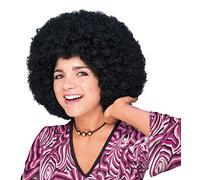Rubie's Officielle Perruque Afro Noir Taille Unique Adulte