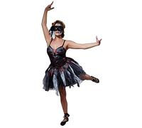 Rubie's Officielle pour Femme Morte Ballerine Costume d'halloween Zombie Adulte - Noir, Medium
