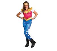 Déguisement Classique Wonder Woman Super Hero Girls Fille - Taille: 3 À 4 Ans (90 À 104 Cm) Multicolore