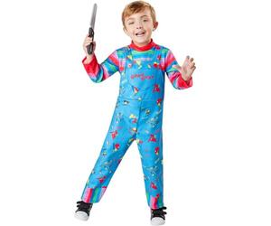 Rubies Offiziel Chucky Costume pour enfant Bleu Taille 2-3 ans