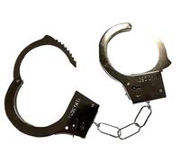 RUBIE'S Paire de menottes en métal avec clés Carnaval