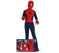 RUBIE'S Panoplie Classique Spider-Man + Gants - 3-4 ans