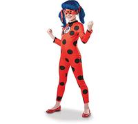 Rubie's - Panoplie Ladybug + kit yoyo & boucles d'oreilles - 155160L - Taille L 7 à 8 ans Halloween