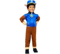 RUBIE'S Pat Patrouille Nickelodeon officiel - Déguisement luxe Chase Pat Patrouille - Taille 2-3 ans Halloween