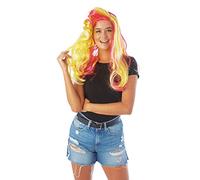 Rubie's Perruque fluo aux UV pour femme Style années 80
