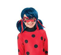 Rubie's Perruque Miraculous Lady Bug pour enfant – Accessoire de déguisement Halloween