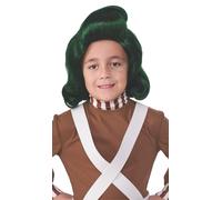 Rubie's Perruque enfant Oompa Loompa – Charlie et la chocolaterie – Officielle – Taille unique