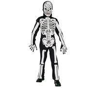 Rubie's pour enfant EVA Squelette Costume - Medium, Noir - blanc - version anglaise