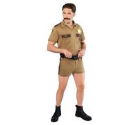 RUBIE'S Reno 911 Lt Dangle Erwachsenenkostüm