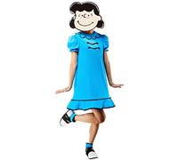 Rubies Robe de costume Peanuts Lucy et masque en mousse pour femme, comme sur l'image, Medium