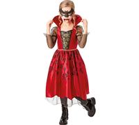 Rubies - Robe de déguisement "Deluxe" - Fille BN4393 (104) (Rouge/Noir)