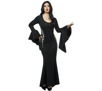 Rubie's Robe de déguisement Morticia Addams, comme indiqué, taille L