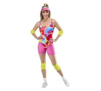 Rubies- Rollerskate Barbie Adult Costume Déguisement, Femme, 1001832XS000, Multicolore, 39-41