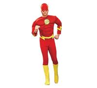 Rubie's Rubies 888079XL000 Déguisement de Flash Muscle Chest Flash Héros Marvel pour Adulte, Multicolore, XL Grande Taille