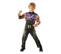 Rubie's- Rubies Avengers Costume, Garçons, 630505L, Noir (Original), Groß-7/8 Jahre-128cm