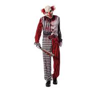 Rubie's Costume pour Adulte, Clown d'horreur, Licence Officielle Halloween, Taille Standard