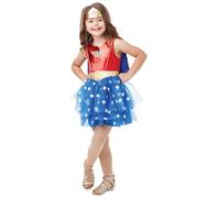 Rubie's Rubies Déguisement officiel DC Wonder Woman Deluxe pour enfant Taille S 3-4 ans Hauteur 104 cm Halloween