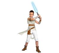 Rubies Costume officiel Disney Star Wars Ep 9 Rey Deluxe pour enfant