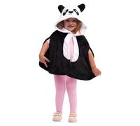 Rubie's Cape de costume S8949-XS Super Panda multicolore Taille XS (2-3 ans)