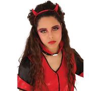 Rubie's Serre-Tête Diablessa Pailleté Rouge
