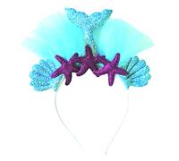 Rubie's Serre-Tête Sirène - Accessoire Carnaval, Enfant, 156629, Bleu, Taille unique