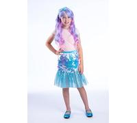 RUBIE'S Set pour enfant jupe et serre tête sirène - 5-8 ans