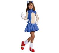 RUBIE'S Sonic The Hedgehog Girls Costume, Small