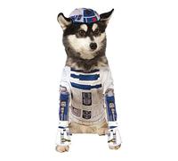 Rubie's Spain Star Wars Déguisement R2-D2 pour Animaux M Blanc