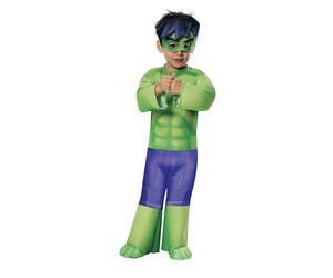 RUBIE'S Spidey et ses amis extraordinaires officiel - Déguisement classique Hulk 2-3 ans
