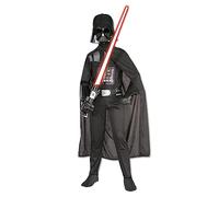 RUBIE'S STAR WARS Officiel - Costume Dark Vador - Taille 14-16 Ans - Déguisement Officiel Star Wars avec Combinaison, Cape, Masque et Ceinture - Pour Hallowwen, Carnaval, Cadeau Noël