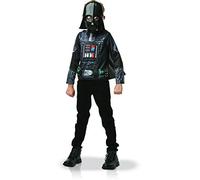 Déguisement Dark Vador - RUBIES - Set plastron imprimé et masque - Pour enfant à partir de 5 ans - Noir