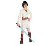 RUBIE'S Star Wars Officiel - Déguisement Obi-Wan Kenobi + sabre laser sur cintre (Enfant) - Taille 7-8 ans