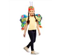 Rubies The Very Hungry Caterpillar Kit de costume de papillon mignon et beau avec ailes et chapeau pour les tout-petits, unisexe, 4 ans