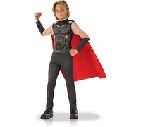 RUBIES - THOR - Marvel officiel - Déguisement Super Héros pour Enfant Entrée de Gamme - Taille 5-6 ans. Costume avec combinaison et masque PVC - Pour Anniversaire, Carnaval Halloween