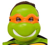 Rubie's TMNT Nickelodeon officiel - Masque pour enfant Michelangelo Tortues Ninja - Taille unique Halloween