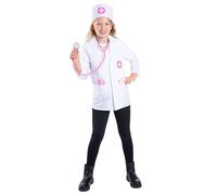 RUBIE'S Top et accessoires pour enfant infirmière - 5-8 ans