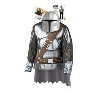 Rubie's Top Et Masque The Mandalorian - Tu Argenté