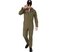 Rubie's Top Gun Maverick Deluxe Combinaison de vol pour homme, comme sur l'image, X-Large