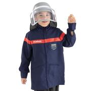 RUBIE'S Top luxe et accessoires pompier français - 5-8 ans Halloween